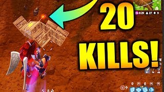 INSANE 20 KILL SOLO WIN!!! (Fortnite Battle Royale Solo Win Gameplay)