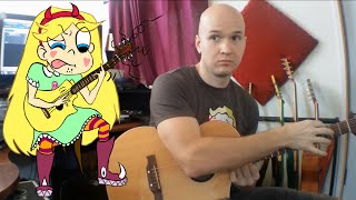 Star vs the Forces of Evil Ending Theme - Acoustic Guitar Cover