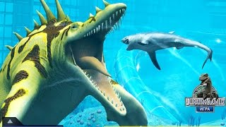 Тилозавр убийца Jurassic World The Game прохождение на русском