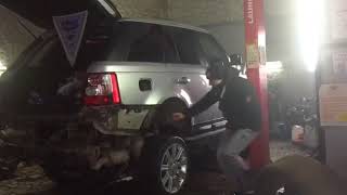ДЕМОНТАЖ ТУРБИНЫ НА RANGE ROVER- Офигенное Видео