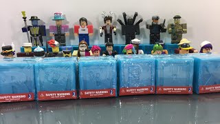 Unboxing Roblox Toys and Give YOU the Codes! - Series 3 Blue Boxes LIVE!
