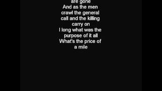 The Price of a Mile lyrics - Sabaton