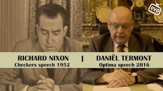 Nixon's 'Checkers speech' (1952) vs. Termont's 'Optima speech' (2016) Download
