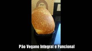 Pão Vegano Integral e Funcional ☕? Farinha de Glúten... Usada na Dieta Dukan