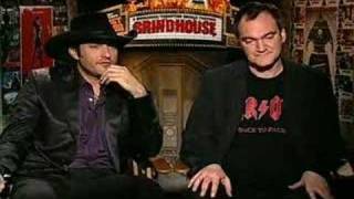 Quentin Tarantino Robert Rodriguez interview for Grindhouse