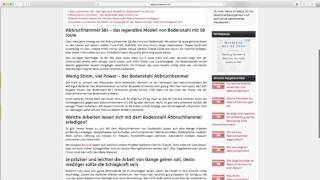 Abbruchhammer von Bodenstahl | Tests & Kaufempfehlung