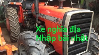 Video 6: Massey ferguson 290 4x4 nhập bãi nhật. LH: 091 9620294