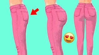 10 SIMPLE LOWERBODY EXERCISES | Grow Your Legs & Booty - Full At Home Workout Routine - No Equipment