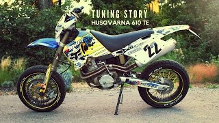 Husqvarna 610 TE Supermoto - Tuning Story | GoodlifeBastards