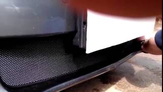 Защитная решетка радиатора Honda Accord 8 инструкция по установке radiator guard tuning grill