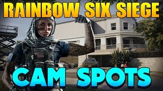 Rainbow Six Siege Best Valkyrie Cam Spots On House!