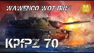 KpfPz 70 Mastery Feat Marcdavinci13 # 1 kill 5599 damages WOT Blitz