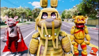 NEW MUMMY BONNIE ANIMATRONIC! (GTA 5 Mods FNAF RedHatter)
