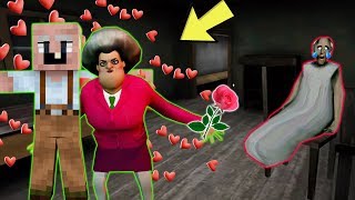 GRANDPA ВЛЮБИЛСЯ В MISS T МИСС ТИ В МАЙНКРАФТ | GRANNY ВЫГНАЛА ДЕДА ИЗ ДОМА В МАЙНКРАФТ ТРОЛЛИНГ