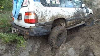 Что может Land Cruiser 100 на бездорожье на злой резине! Pajero, УАЗ и др. 3 этап КЗК Ч 2. OffRoad