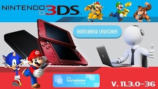 Instalar Homebrew Laucher 3DS 11.3.0-36