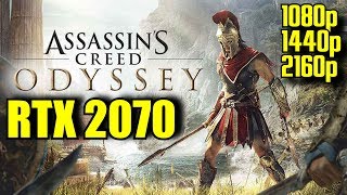 Assassins Creed Odyssey RTX 2070 OC | 1080p - 1440p & (4K) 2160p | FRAME-RATE TEST