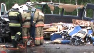 ВИДЕО: ДТП с автобусами, 11 человек погибли