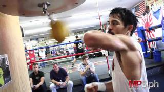 Manny Pacquiao - HARD HITTING SPEED BAG