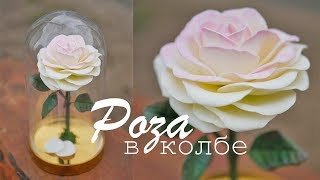 "РОЗА В  КОЛБЕ" своими руками // DIY TSVORIC