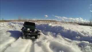 Tamiya jeep wrangler CC01 First run