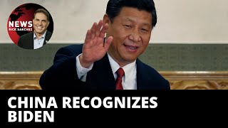 China recognizes Biden as President-elect