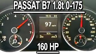 VW Passat b7 2011 1.8T 0-175km/h part 2