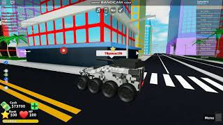 Roblox Mad city TANK ALDIM!!!