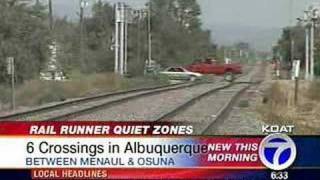 Rail Runner Quiet Zones