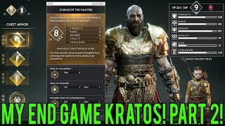 God Of War | My END GAME KRATOS! PART 2 - MAX Valkyrie Armor & The Infinity Gauntlet! w/gameplay