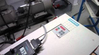 Simovert test run