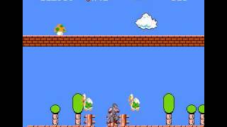 Super Mario Bros Crossover - Ryu Hayabusa Playthrough