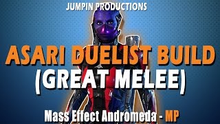 Asari Duelist SPACE NINJA BUILD! Mass Effect Andromeda Guide