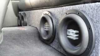 How to Build a box for 4 8" Subwoofers in a Silverado