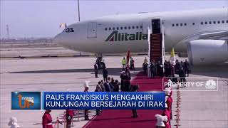 Paus Fransiskus Mengakhiri Kunjungan Bersejarah Di Irak
