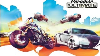 Burnout Paradise Супер гонка с трюками и разбитием машин, Заставка видео гонки авто мото скорость