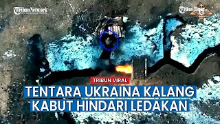 Helikopter Angkatan Darat ke-1 Bombardir Parit Militan Ukraina