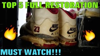 TOP 5 FULL RESTORATIONS!! (MUST WATCH)