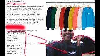 UNBOXING : BELI BOX LOGO SUPREME HARGA RETAIL // GINI CARANYA