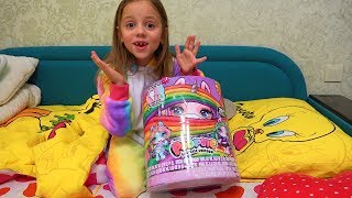 Что ПОДАРИЛА Зубная фея Насте Как сделать СЛАЙМ своими руками