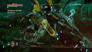 Horizon Zero Dawn - The Point of the Spear: Kill The Sawtooth: Trip Caster, Heart, Chillwater Loot