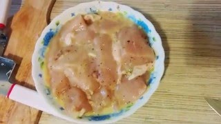 Самый простой рецепт Куриная грудка на сковороде