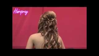 Beautiful Long Curly Wedding Hair