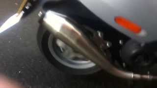 Tecnigas Gp4 exhaust-Piaggio zip 50 4t