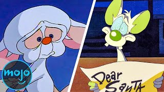 Top 10 Pinky & the Brain Moments (ft. Maurice Lamarche & Rob Paulsen)