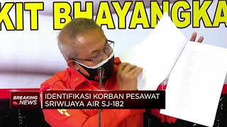 Inafis Berhasil Identifikasi 1 Korban Sriwijaya Air