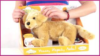Teeboo Собака бежевая интерактивная 91210R-BGD) 32 см
