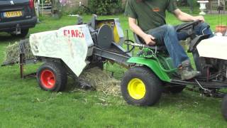 Mini claas zelfbouw pers