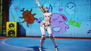 【MMD】R-18 On the floor - Tda White knight miku