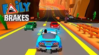 МАШИНКИ БЕЗ ТОРМОЗОВ Faily Brakes ГОНКИ ИГРА  10